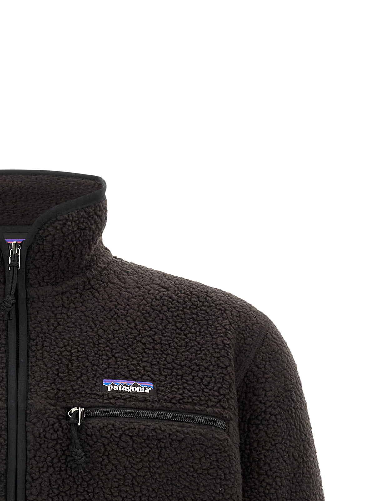 PATAGONIA Retro Black Full-Length Jacket for Men