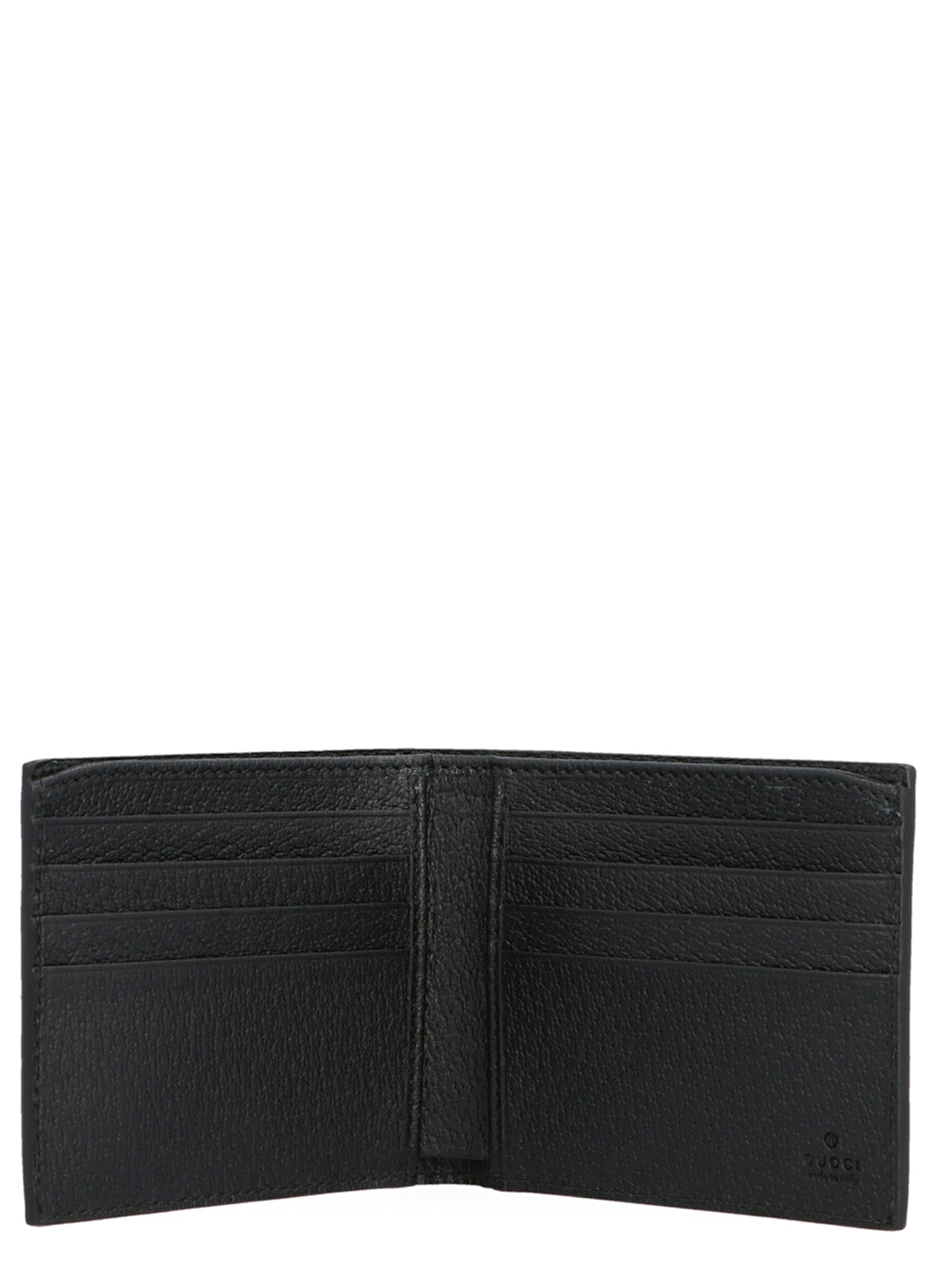Gucci Black Calfskin GG Marmont Wallet