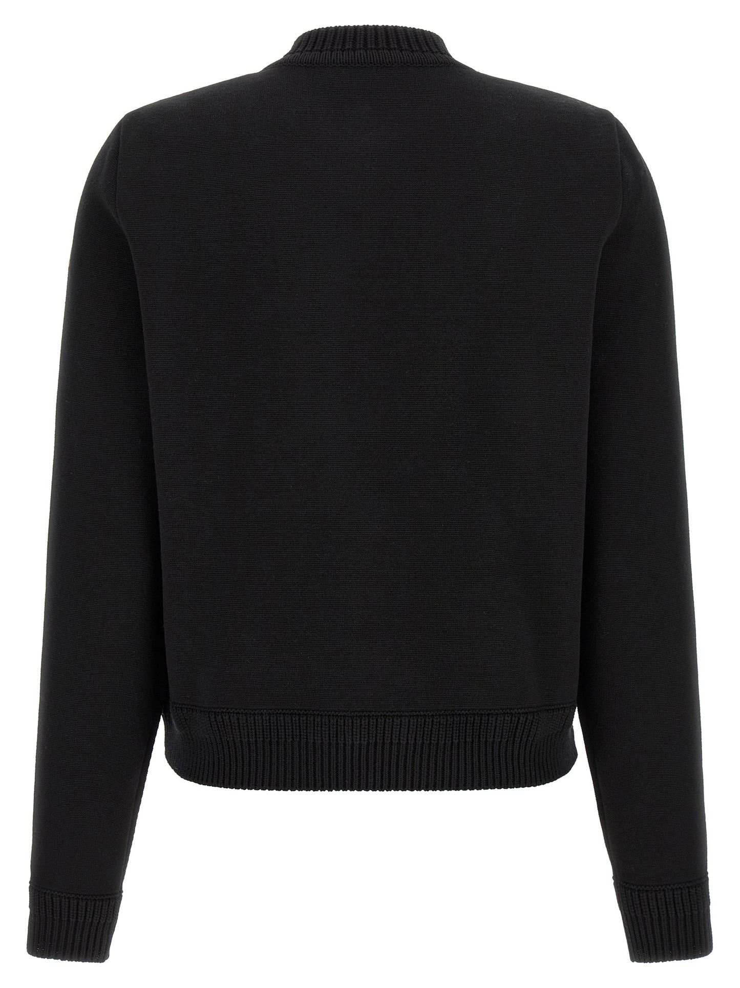 Moncler Black Polyamide Cardigan
