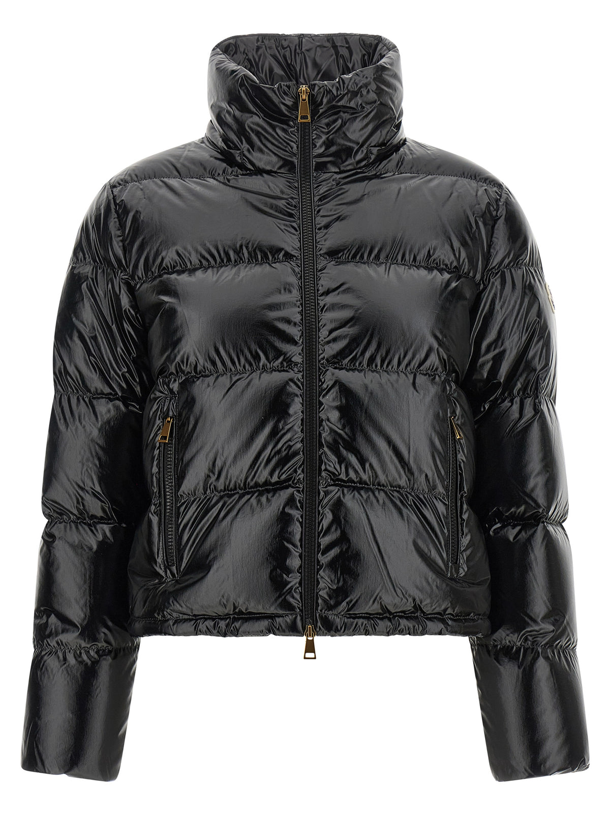Moncler Niveole Black Polyamide Full-Length Jacket