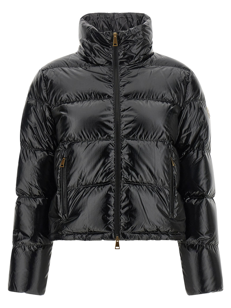 Moncler Black Polyamide Full-Length Jacket