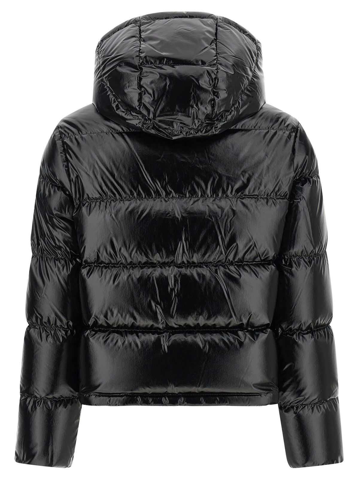 Moncler Niveole Black Polyamide Full-Length Jacket
