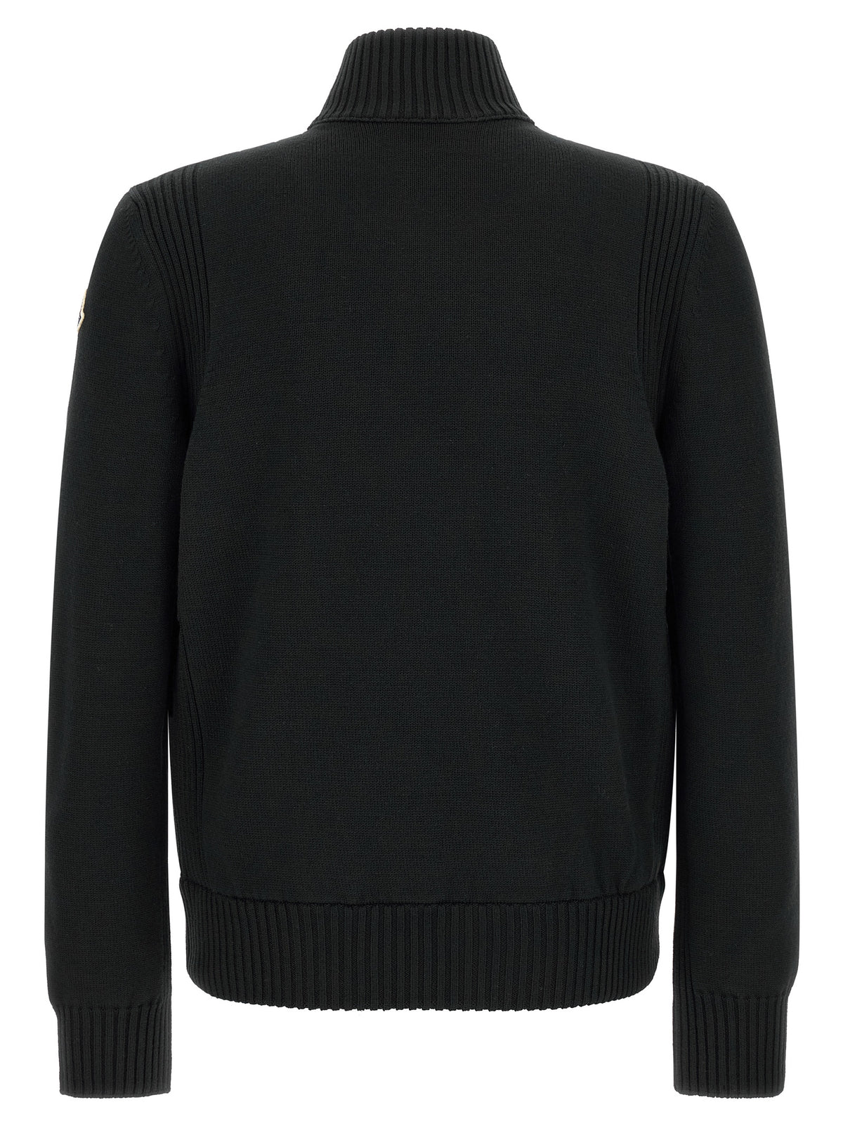 Moncler Black Polyester Cardigan for Men