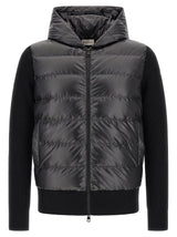 Moncler Black Polyester Cardigan - Stylish and Functional