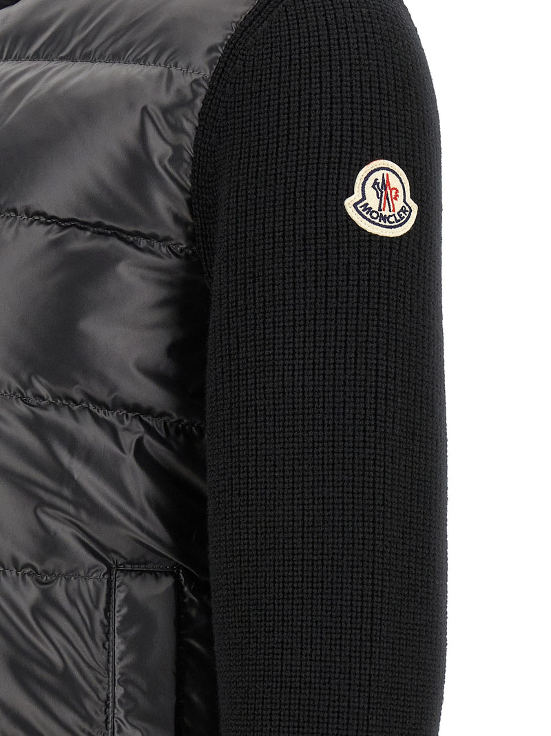 Moncler Black Polyester Cardigan