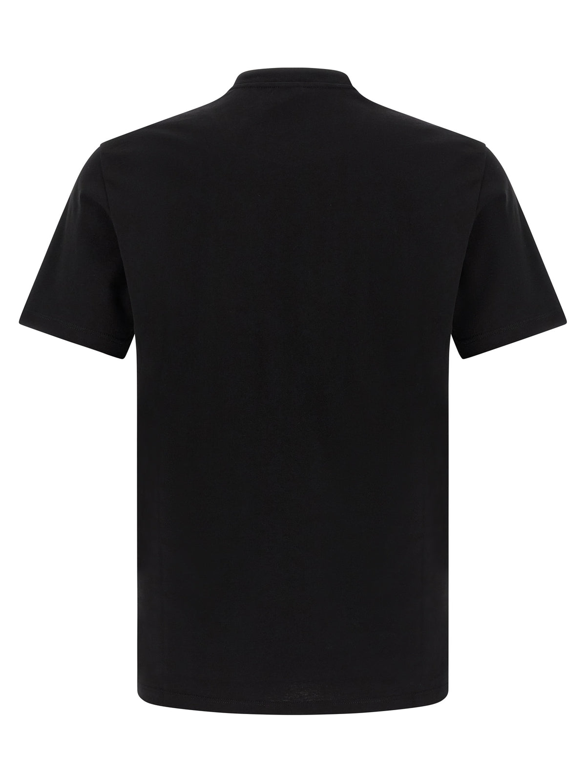 Versace Black Cotton T-Shirt - Iconic Style and Comfort