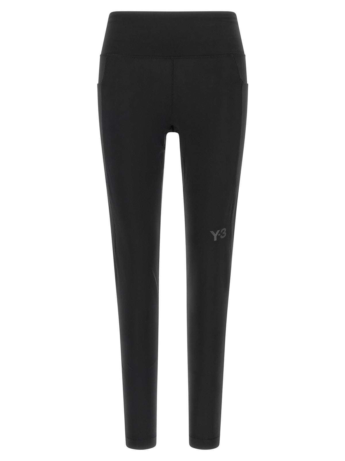 Y-3 Black Recycled Polyester Leggings for Women