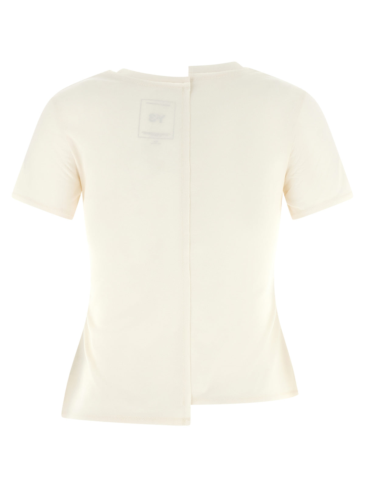Y-3 White Cotton Sportswear T-Shirt for Women
