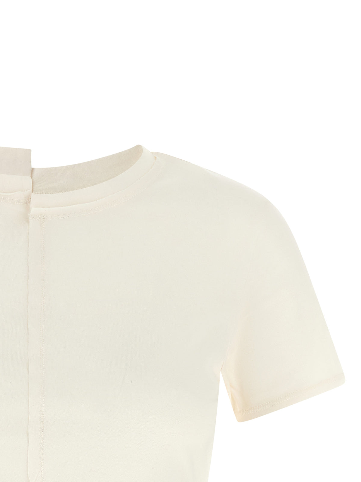 Y-3 White Cotton Sportswear T-Shirt for Women