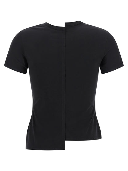 Y-3 Black Cotton T-Shirt