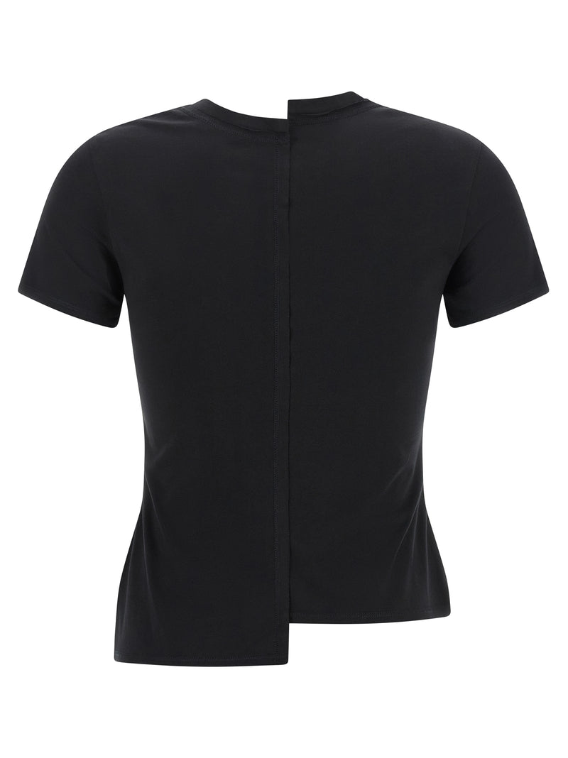 Y-3 Black Cotton T-Shirt