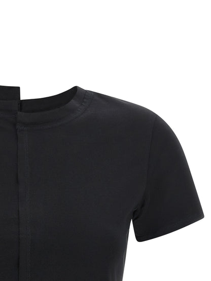 Y-3 Black Cotton T-Shirt