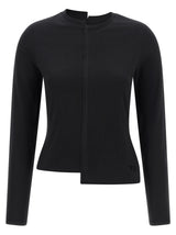 Y-3 Black Cotton Long Sleeve T-Shirt - Modern Minimalism