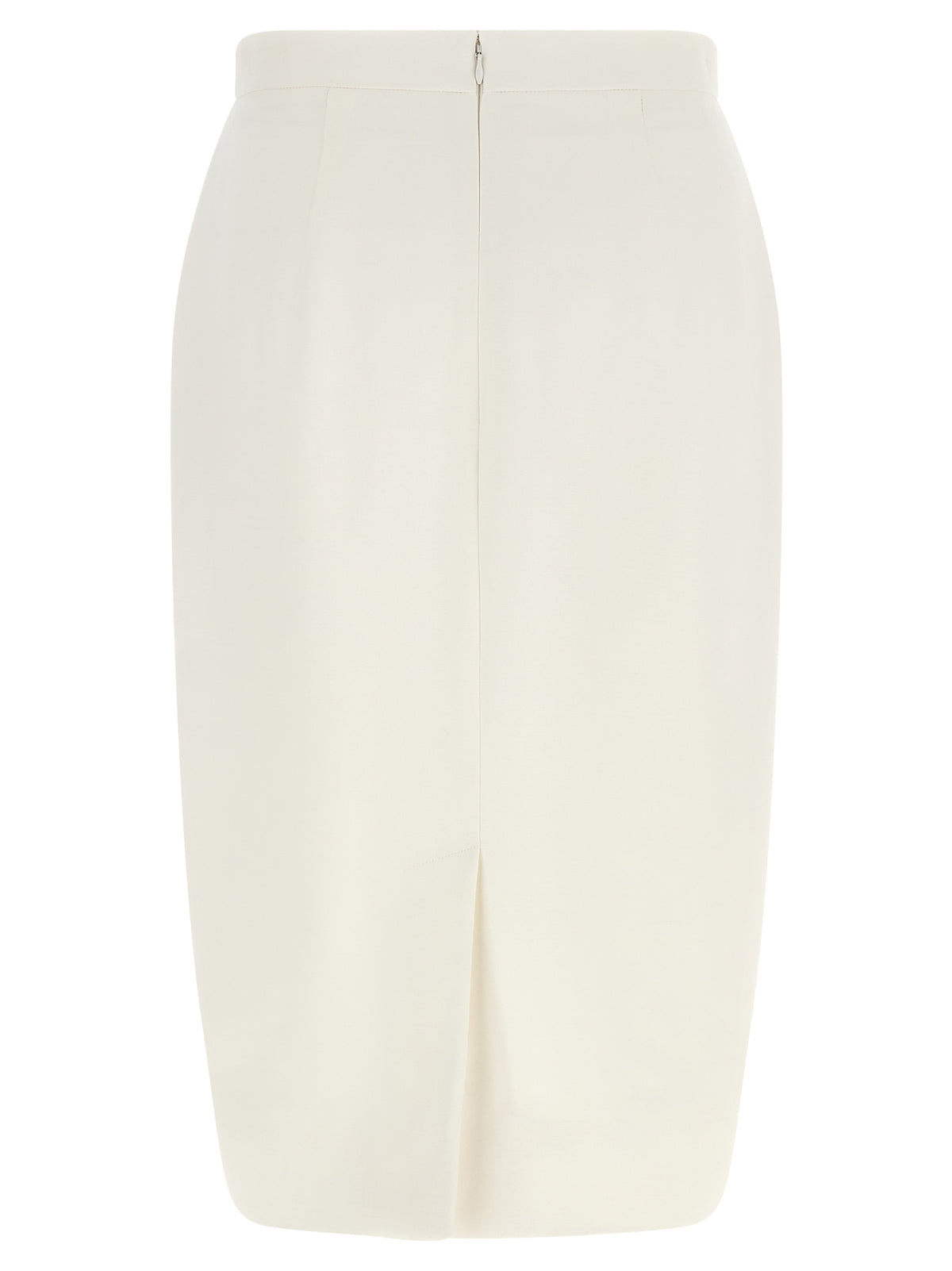 Stella McCartney White Polyester Midi Skirt for Women
