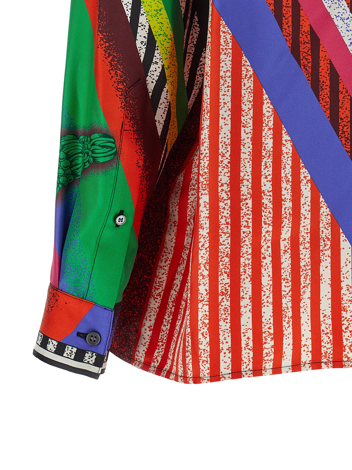 Versace Multicolor Silk Blouse - Formula 6 Print