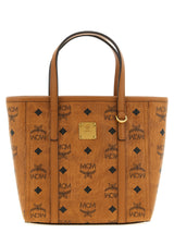 MCM Toni Brown Polyethylene Tote Bag - Chic & Versatile