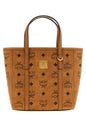 MCM Brown Polyethylene Tote Bag