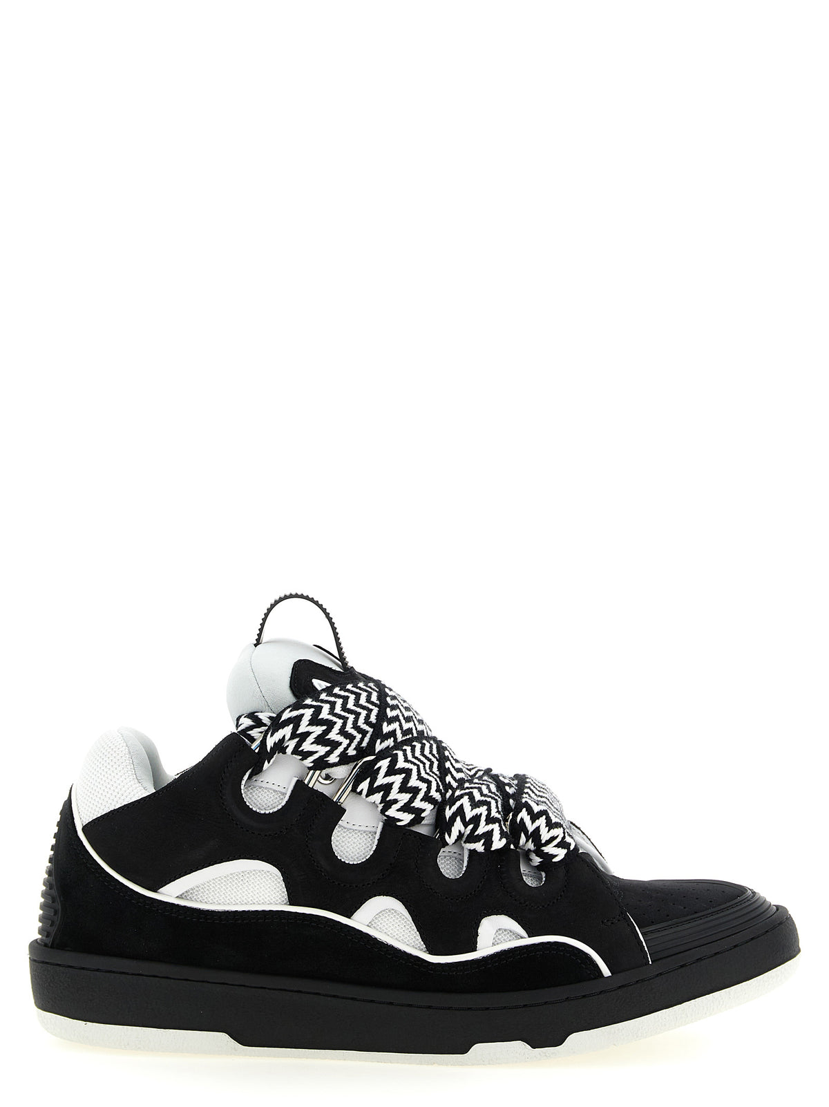 Lanvin Bicolor Calfskin Chunky Sneakers - Urban Style