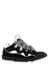 Lanvin Bicolor Calfskin Chunky Sneakers - Urban Style