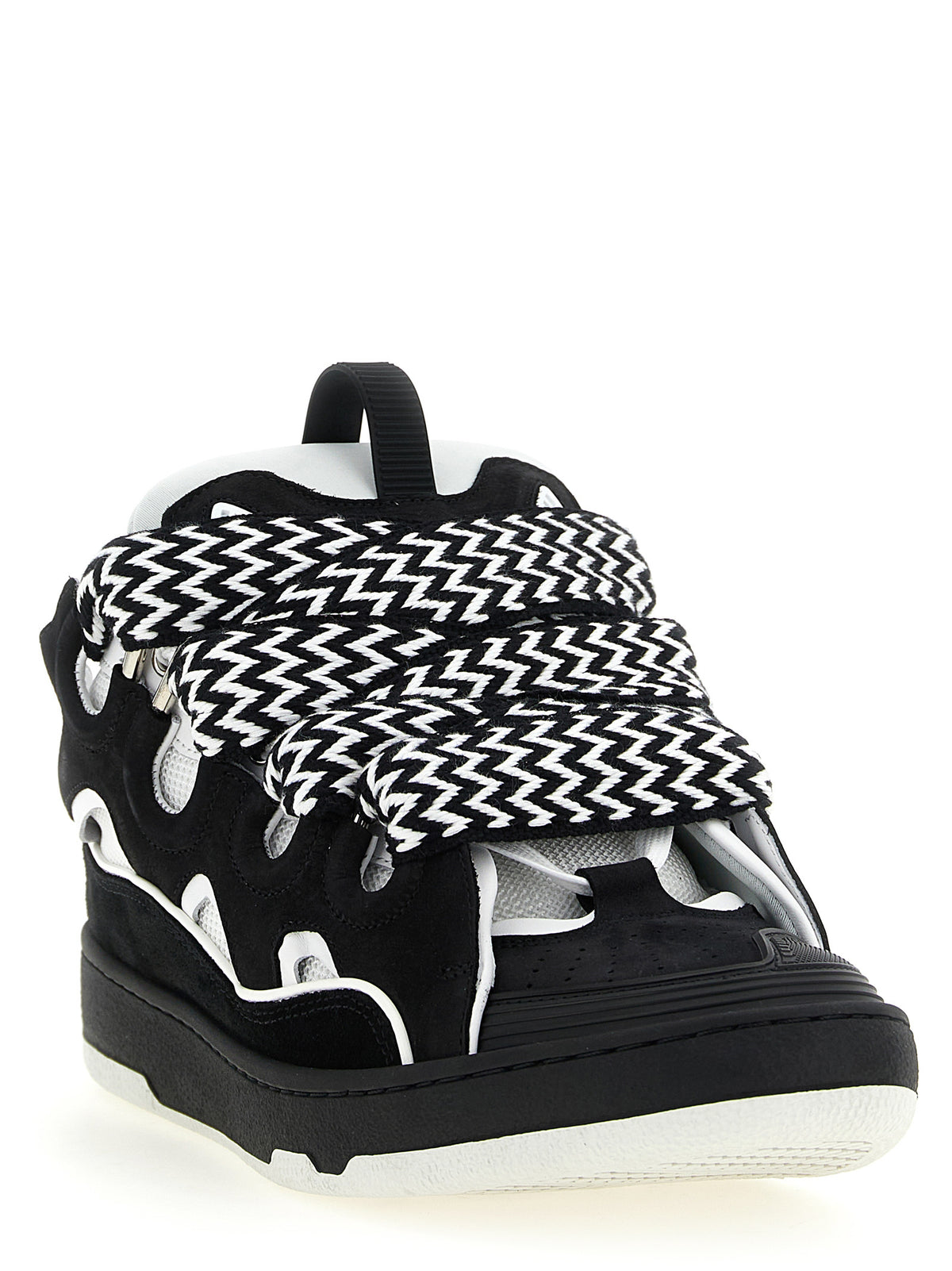 Lanvin Bicolor Calfskin Chunky Sneakers - Urban Style