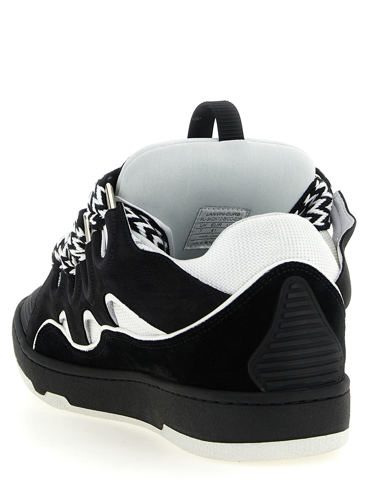 Lanvin Bicolor Calfskin Chunky Sneakers - Urban Style