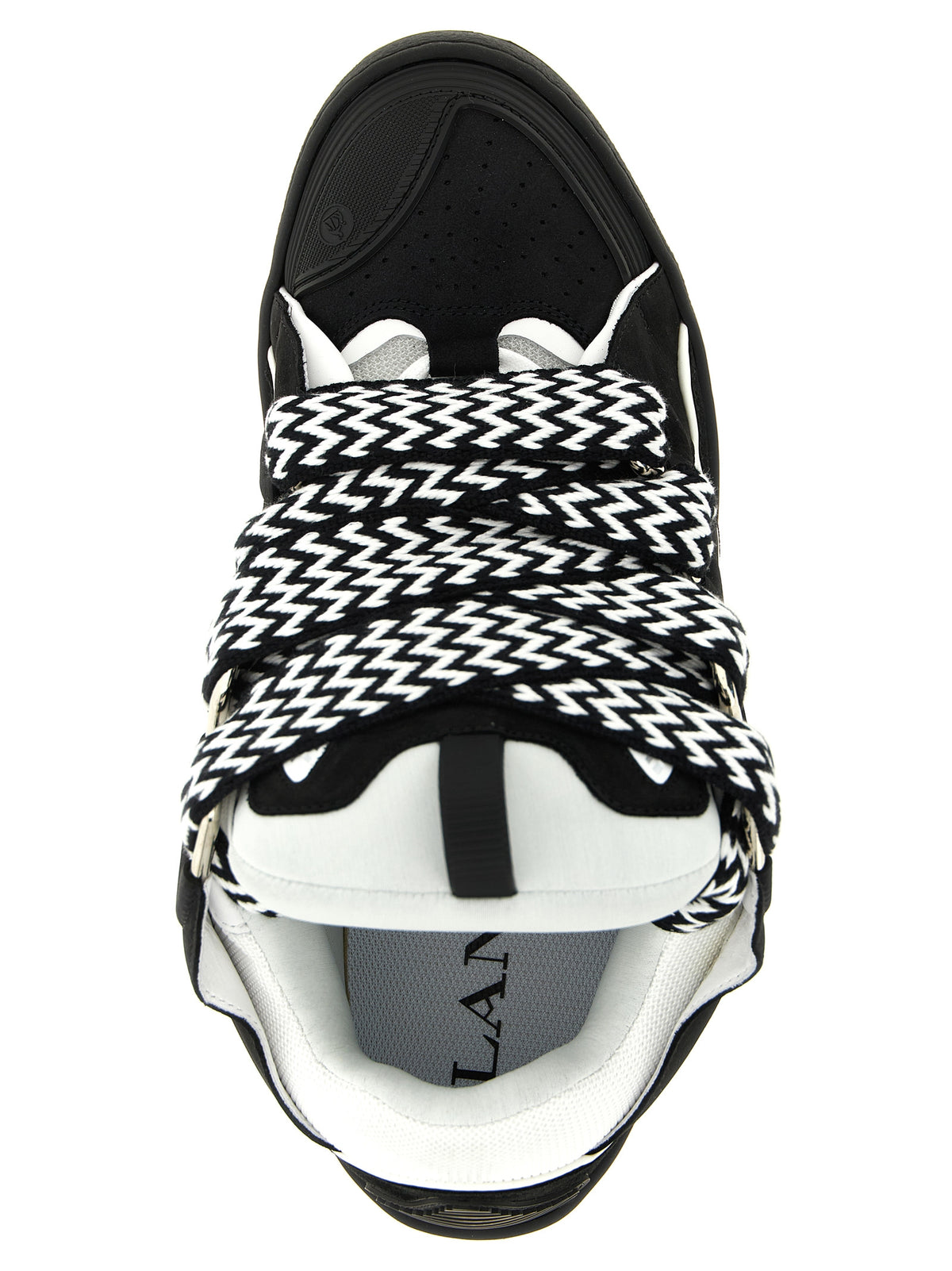 Lanvin Bicolor Calfskin Chunky Sneakers - Urban Style