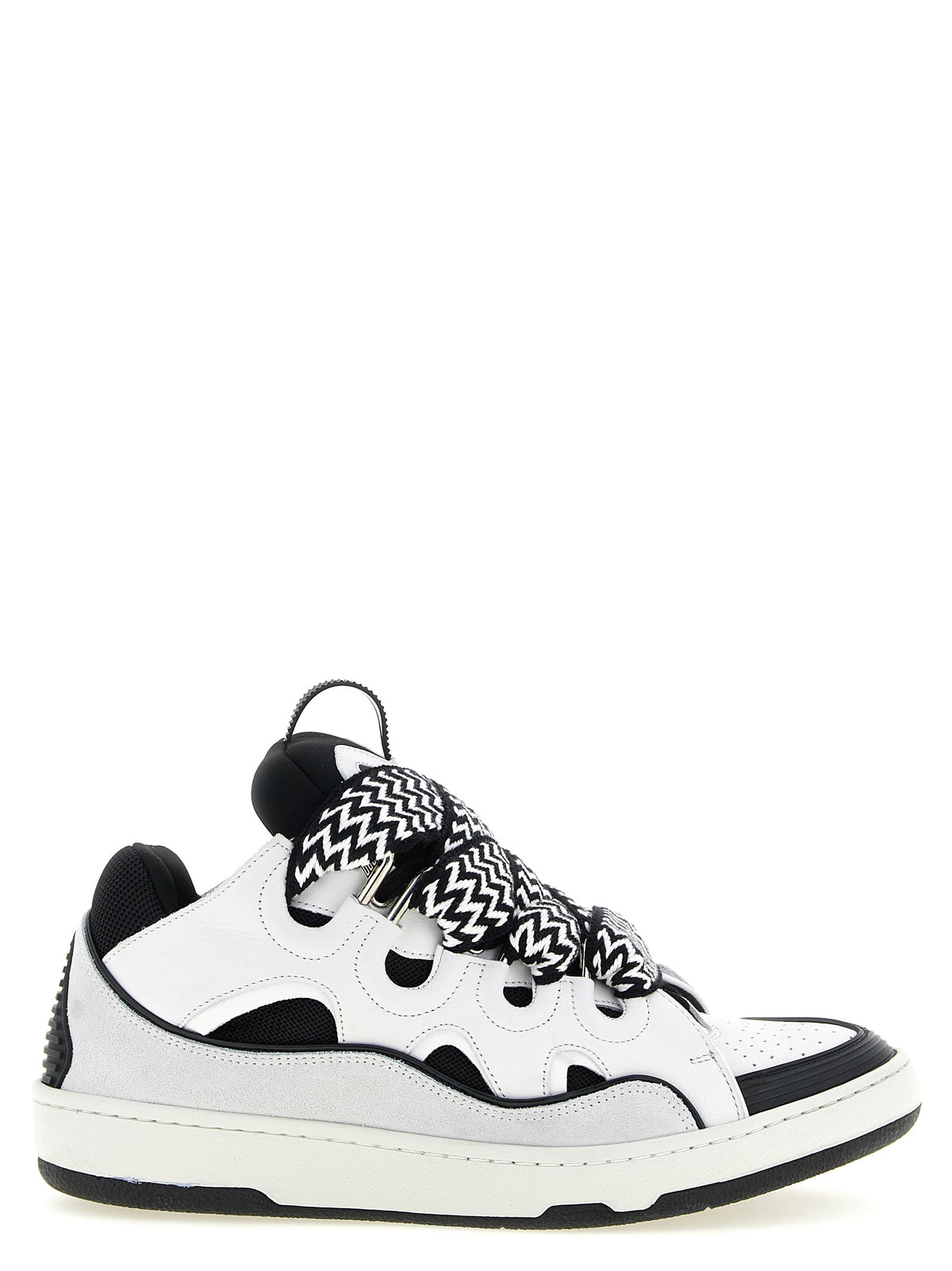 Lanvin Bicolor Calfskin Chunky Sneakers for Men