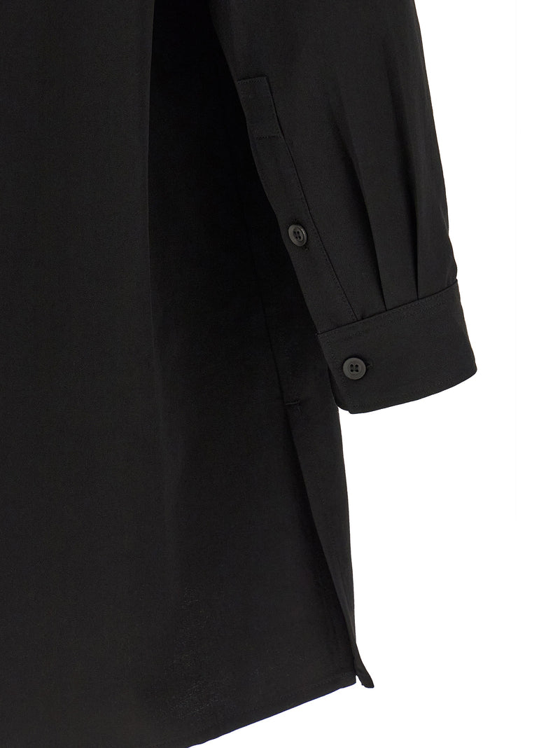 Yohji Yamamoto Black Wool Blouse