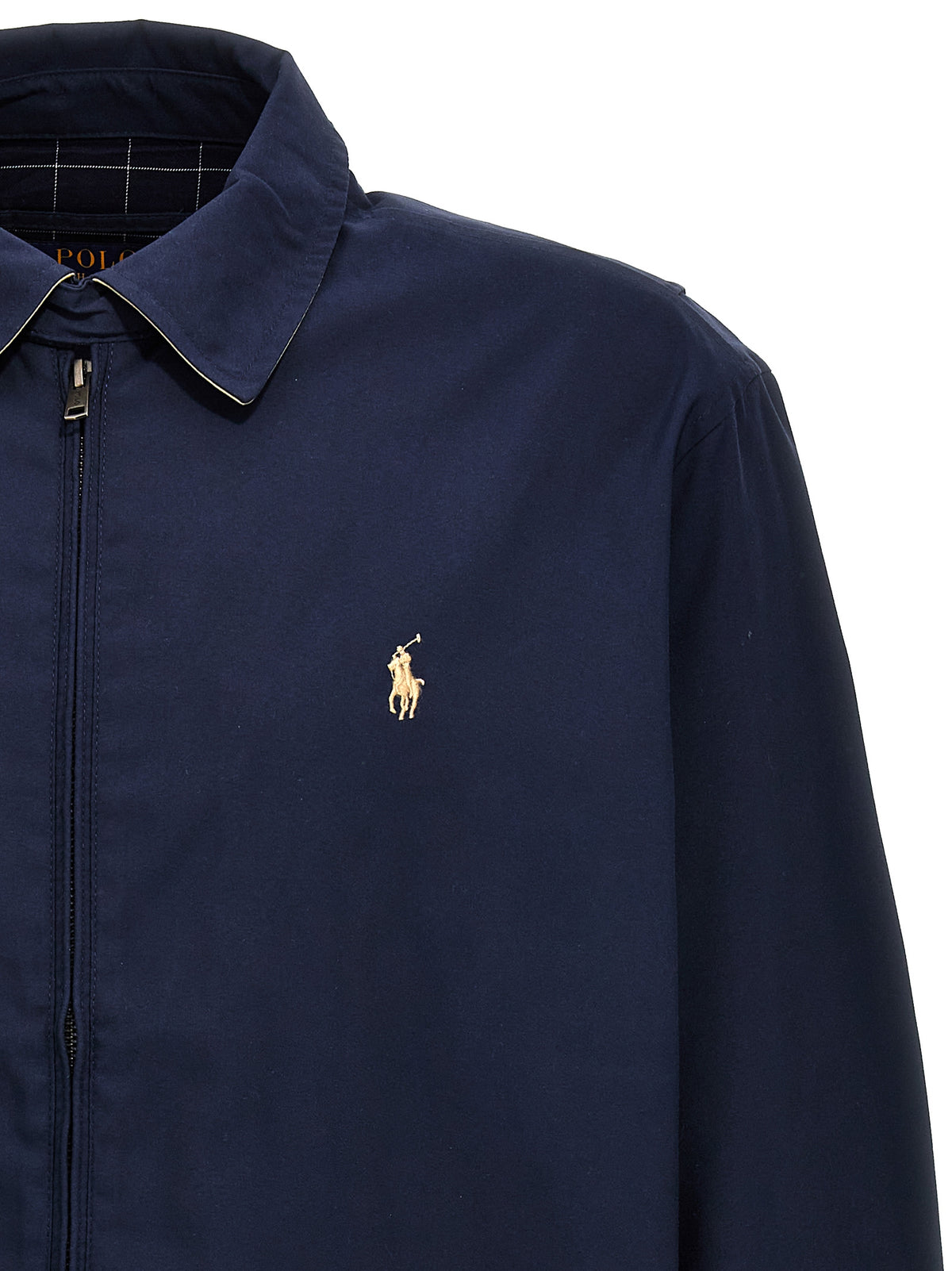 Polo Ralph Lauren Blue Polyester Full-Length Jacket for Men