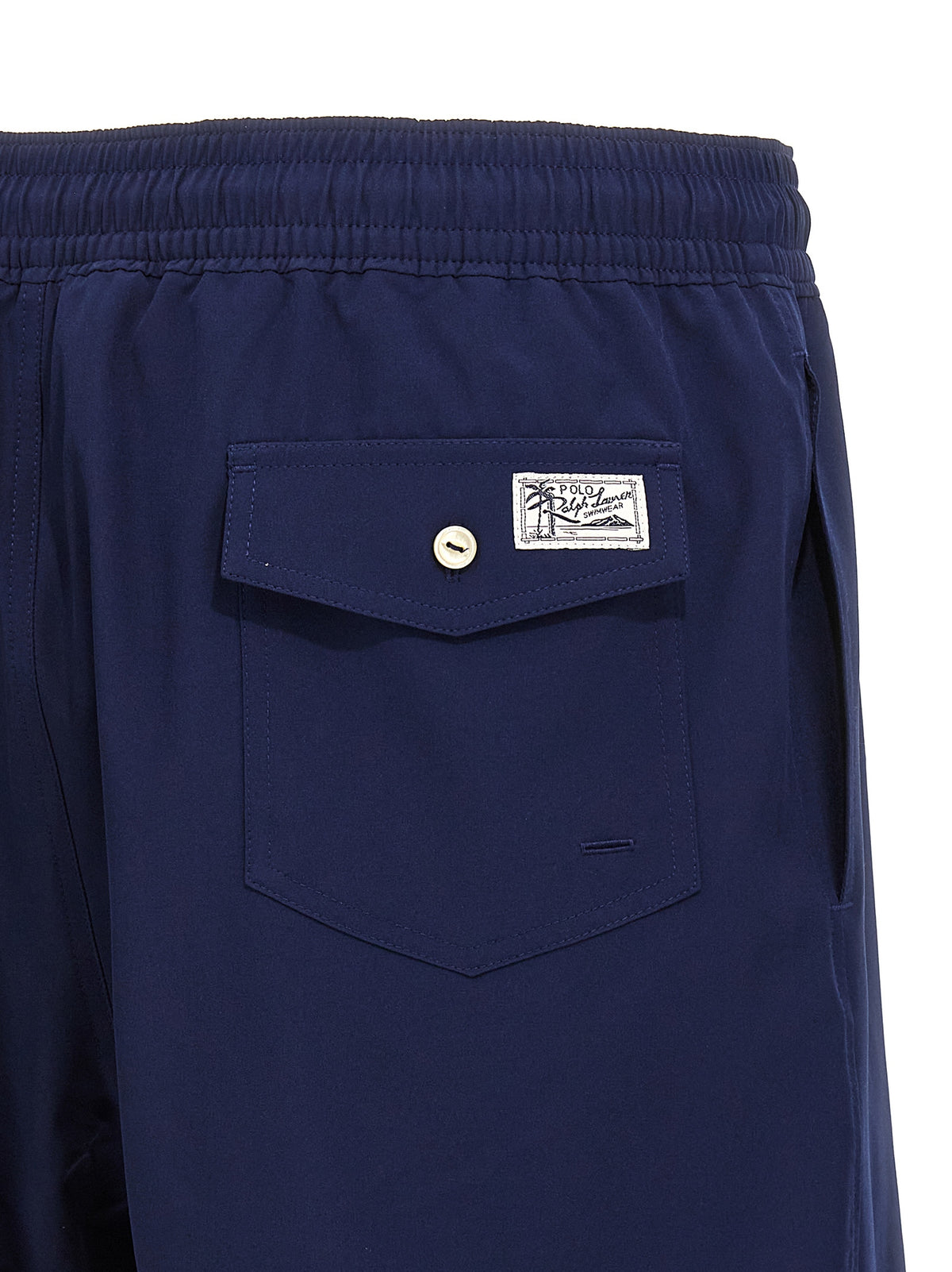 Polo Ralph Lauren Bermuda Shorts en Polyester Bleu