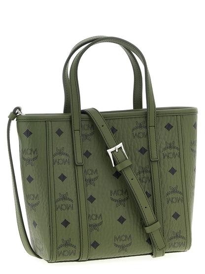 MCM Bicolor Polyethylene Tote Bag