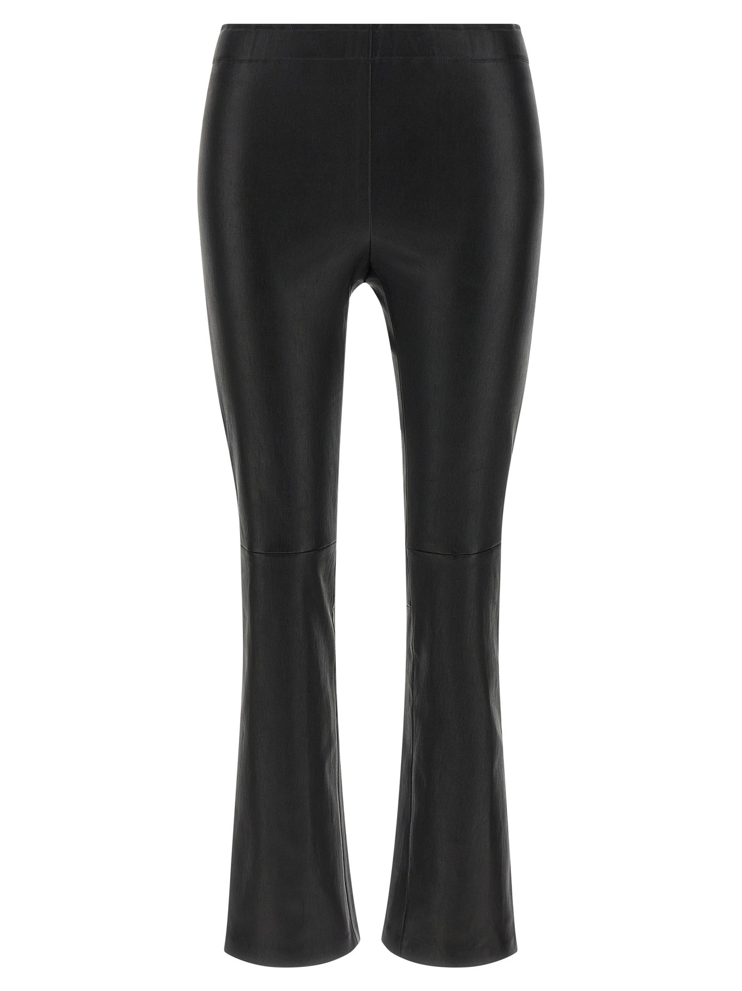 STOULS Black Leather Pants