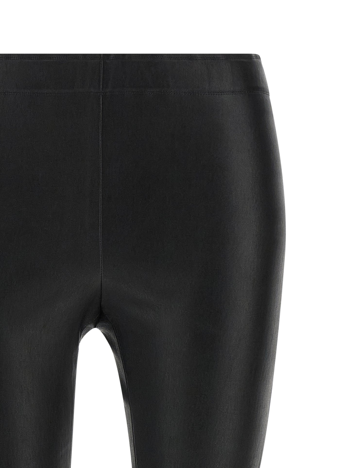 STOULS Black Leather Pants