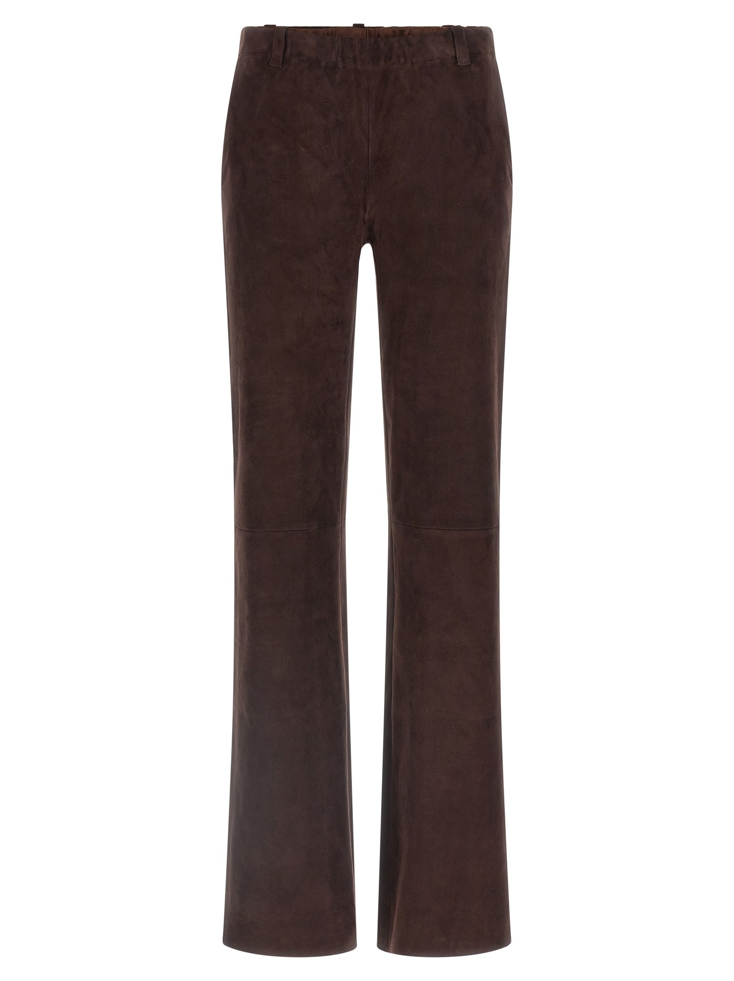 STOULS Brown Leather Pants
