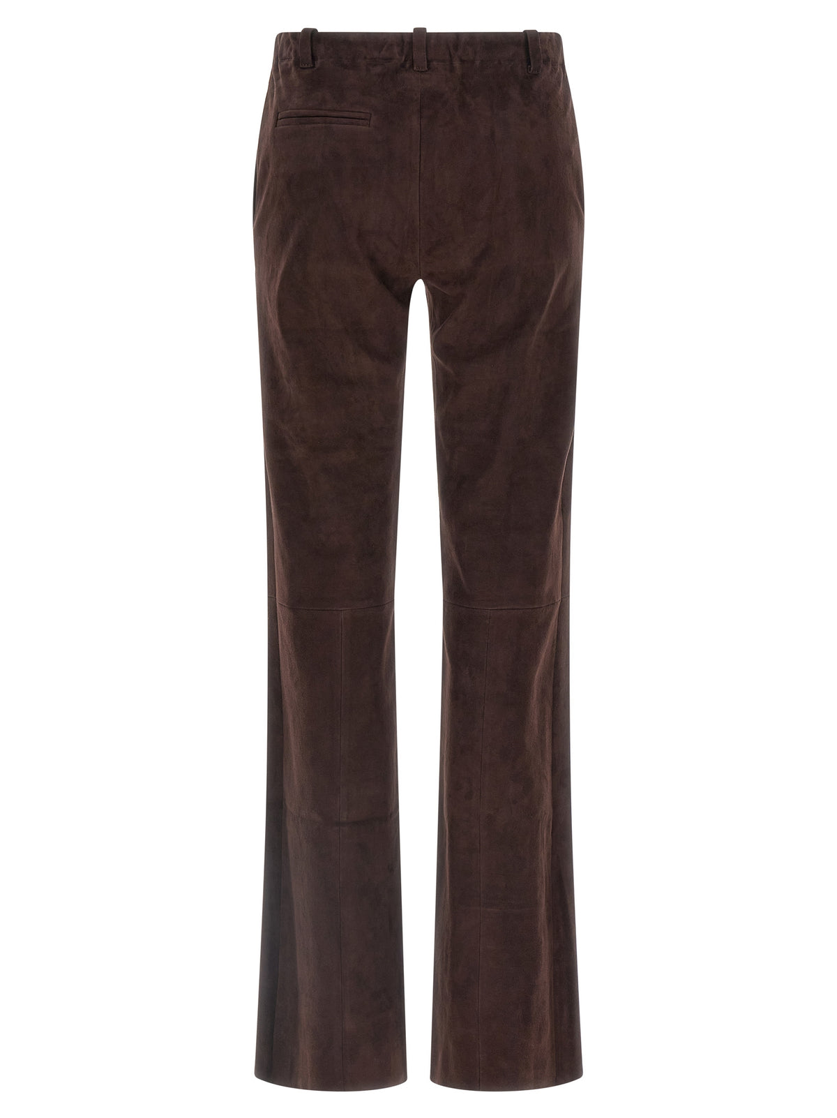 STOULS Oswald Brown Leather Pants for Women