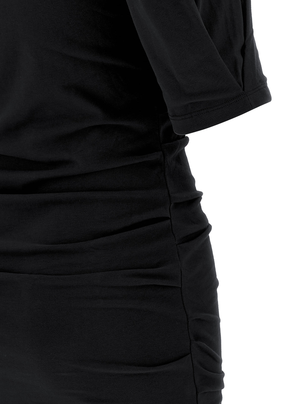Isabel Marant Mylda Black Cotton Mini Dress