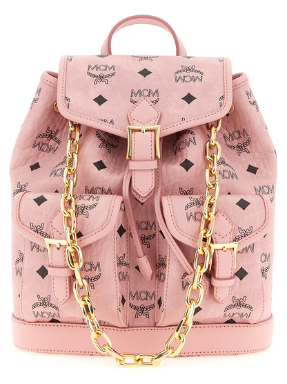 MCM Multicolor Polyethylene Backpack