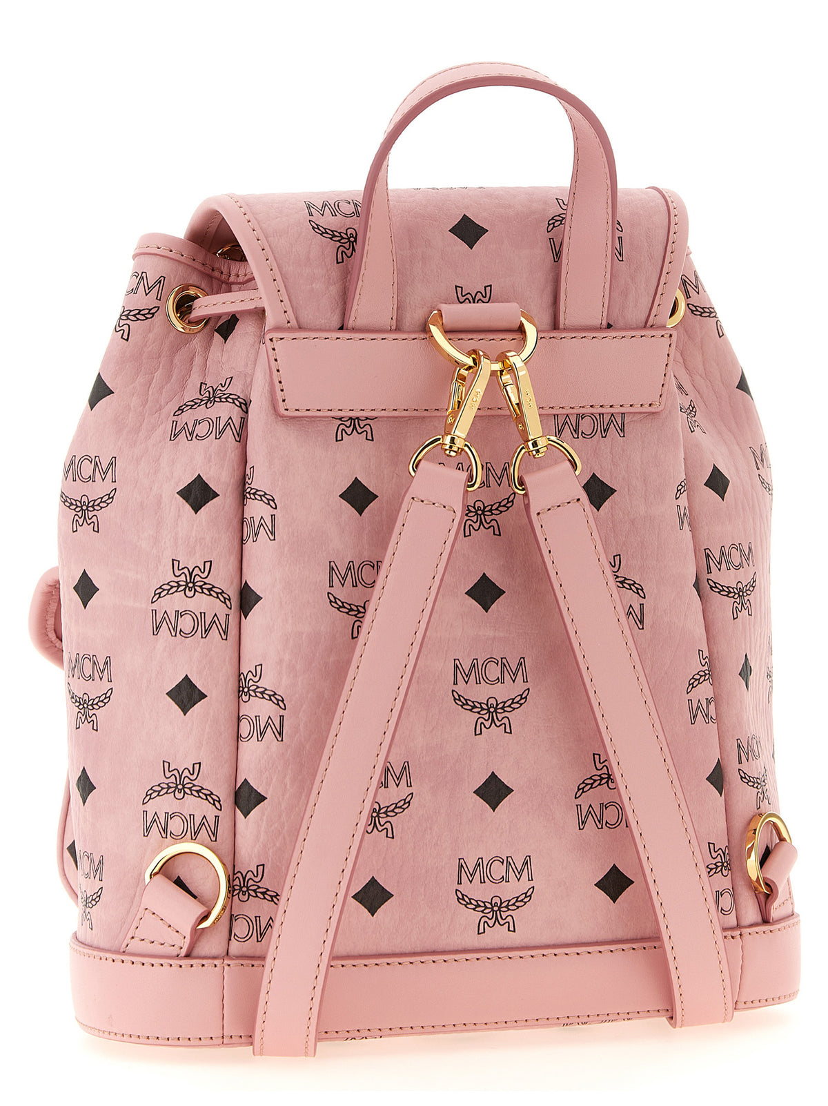 MCM Aren Multicolor Polyethylene Mini Backpack