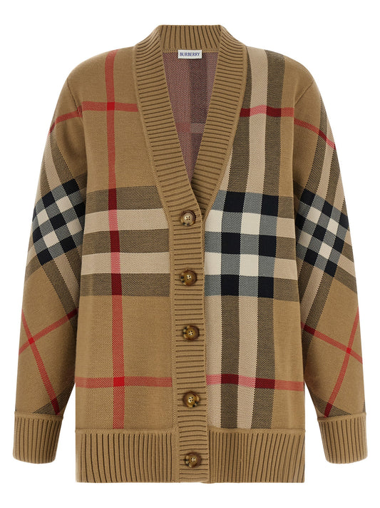 Burberry Beige Polyester Cardigan