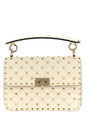 Valentino Garavani White Lamb Leather Shoulder Bag