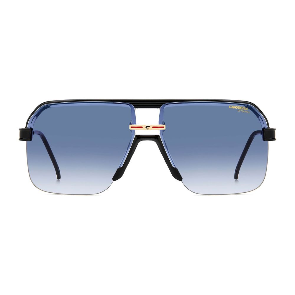 Lunettes de soleil en métal noir Carrera
