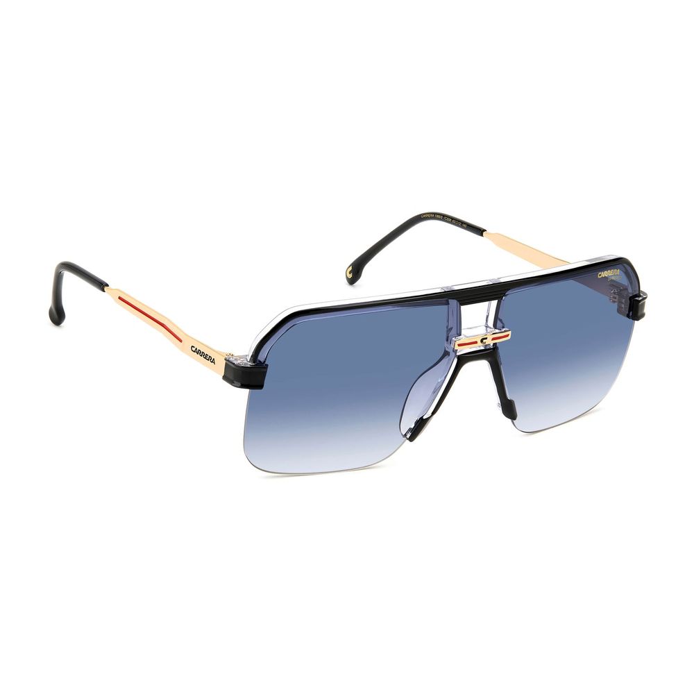 Lunettes de soleil en métal noir Carrera
