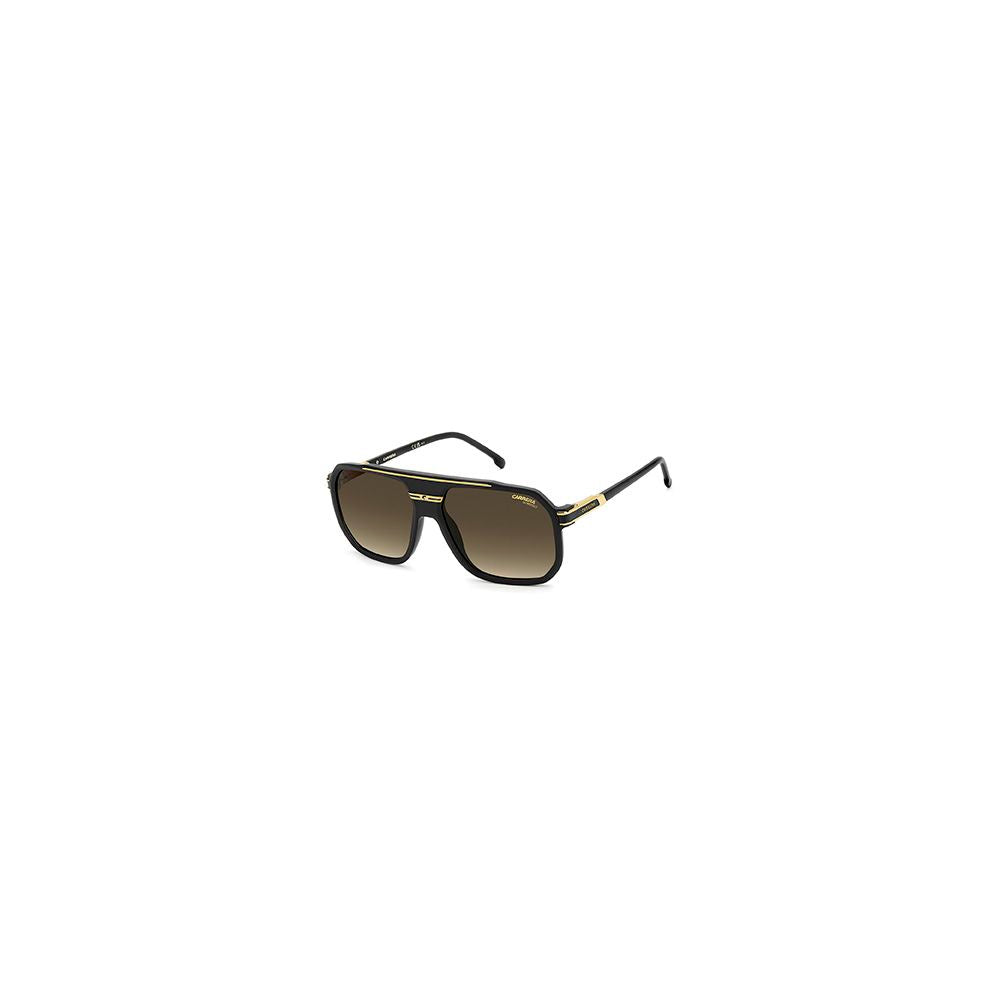 Carrera Black Plastic Square Sunglasses for Men