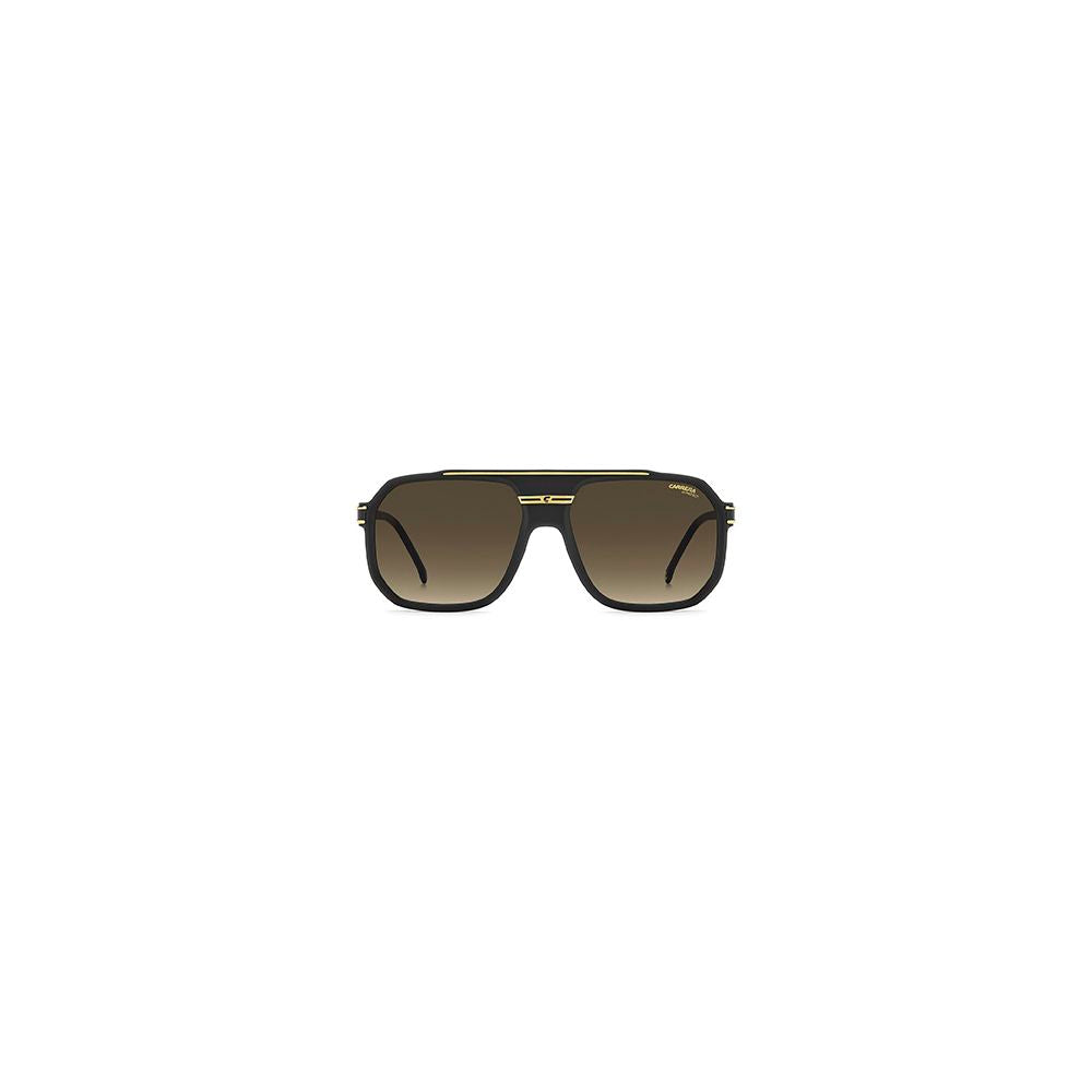 Carrera Black Plastic Square Sunglasses for Men