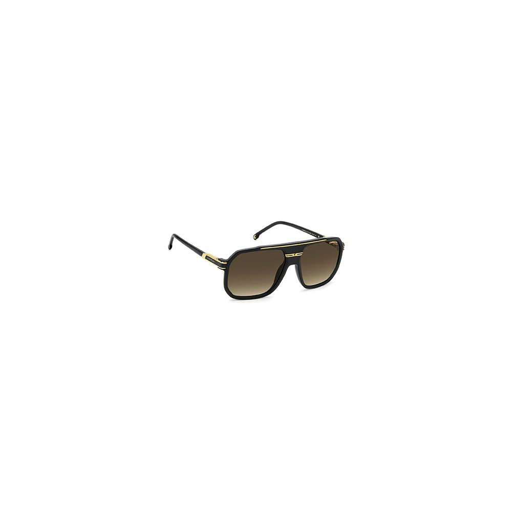 Carrera Black Plastic Square Sunglasses for Men