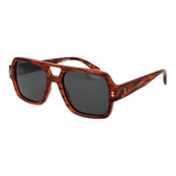 Polaroid Orange Polycarbonate Aviator Sunglasses for Men