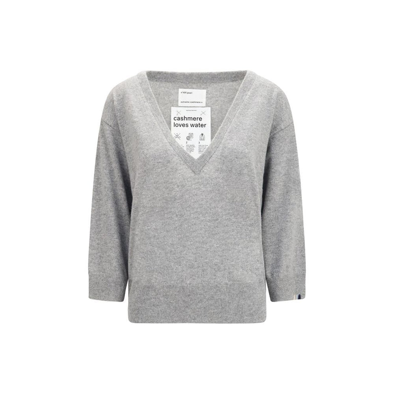 Extreme Cashmere Gray Cashmere Sweater