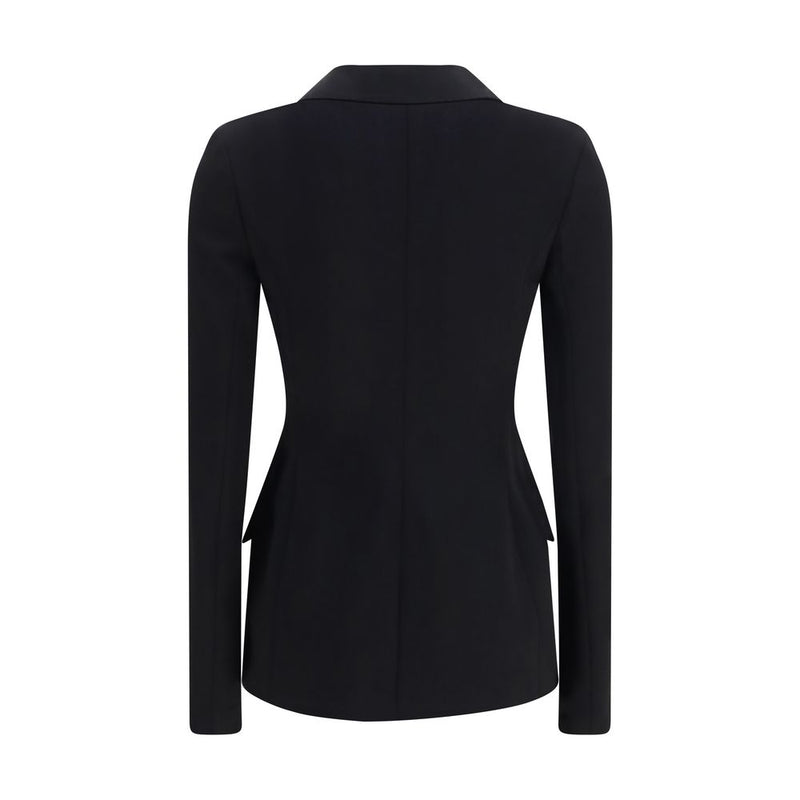 Dolce & Gabbana Black Wool Oves Aries Full-Length Jacket