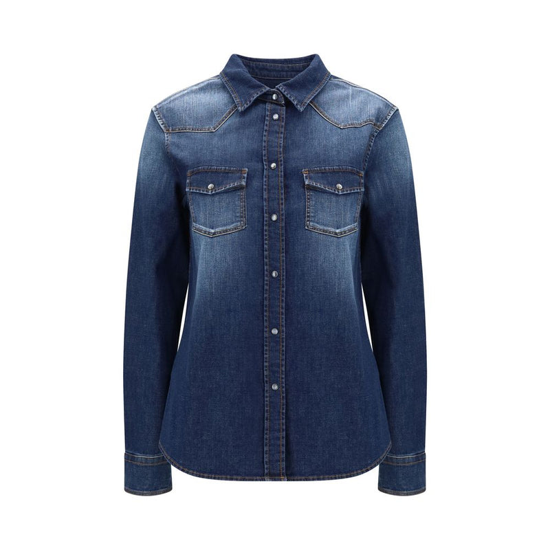 Jacob Cohen Blue Denim Shirt