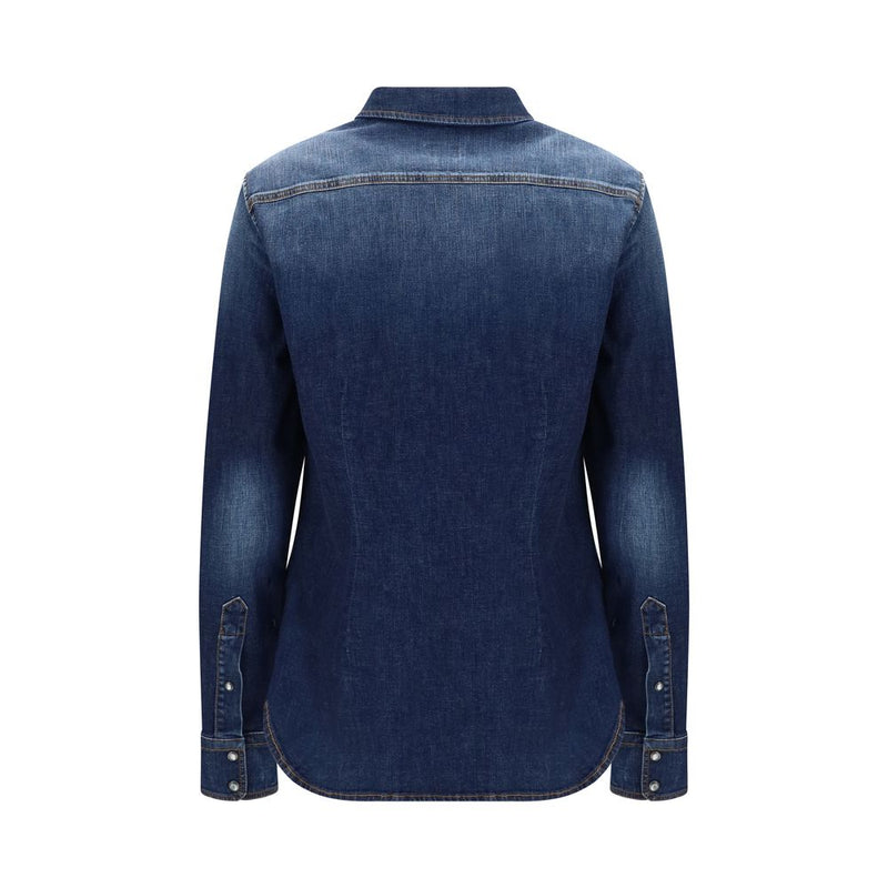 Jacob Cohen Blue Denim Shirt